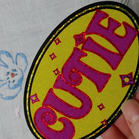 ♦️3 for $15 Y2K Vintage Holographic Cutie Sticker - Picture 5 of 11